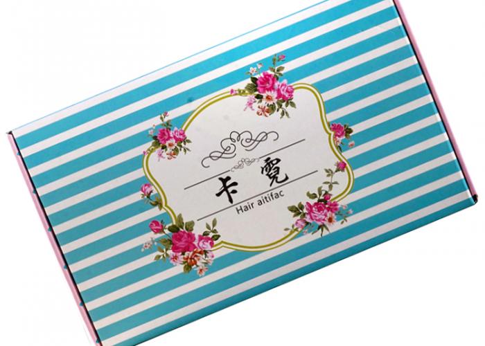 最好的瓦楞紙笛紙印刷運輸郵件收集盒設(shè)計為化妝品包裝訂閱