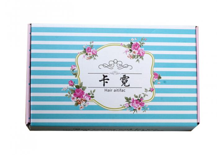 最好的瓦楞紙笛紙印刷運輸郵件收集盒設(shè)計為化妝品包裝訂閱